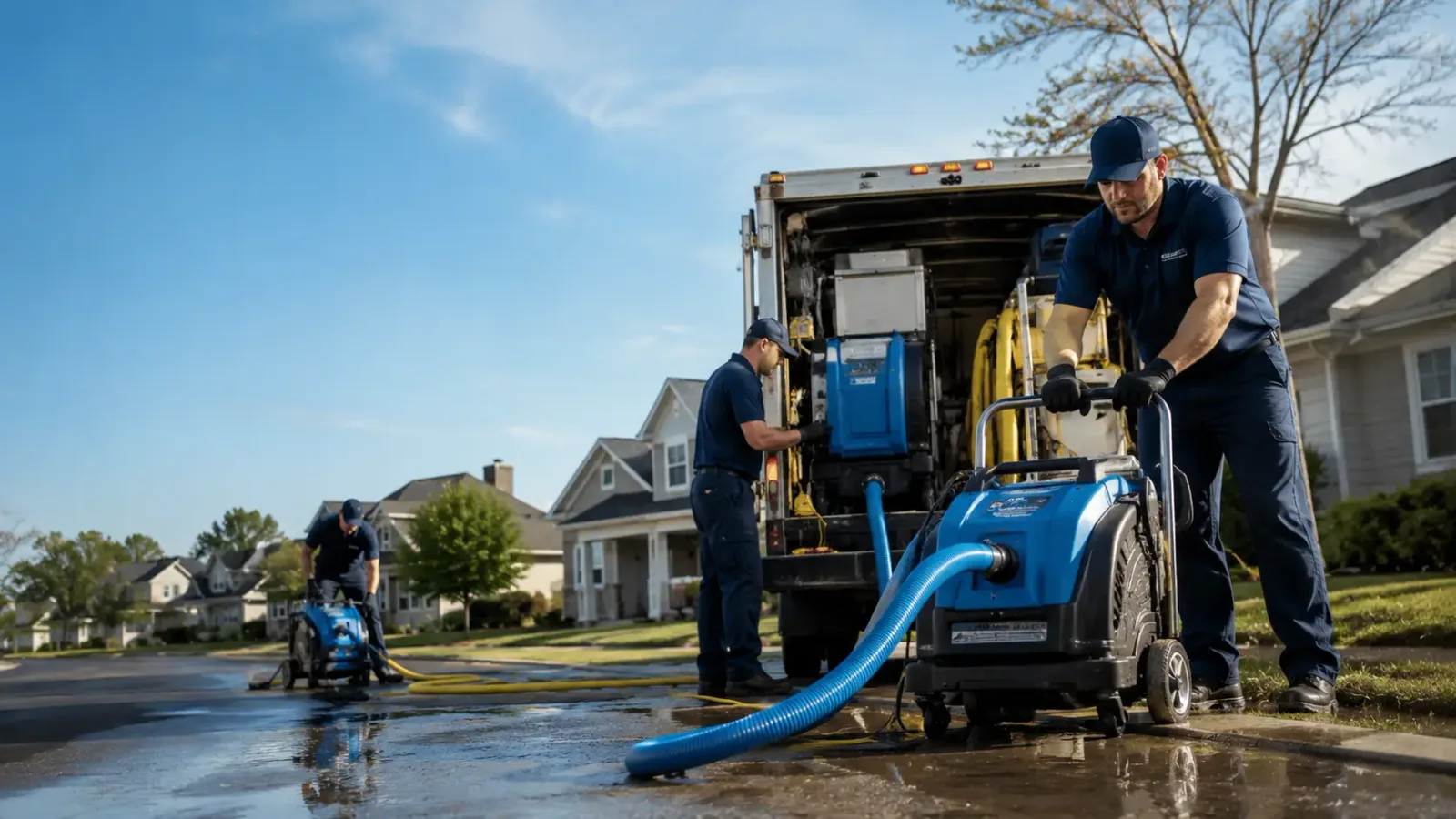 Flood Damage Cleanup in Lumberport, WV